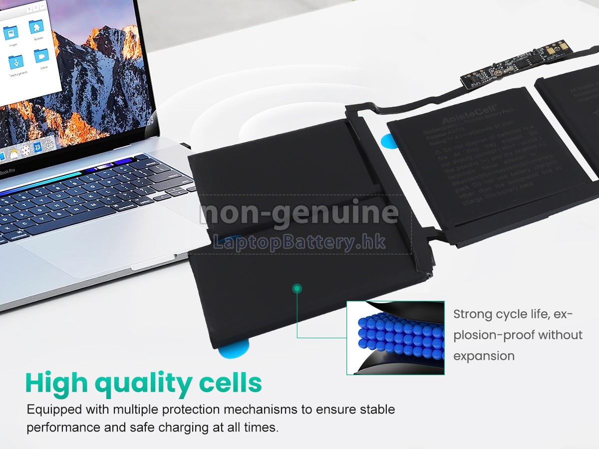 Apple MacBook Pro 16-inch Core I9(I9-9880H) 2.3GHZ 2019代用電池