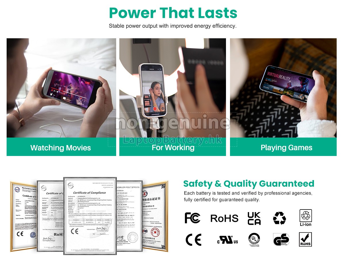 Apple MN952代用電池